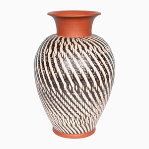 Vase Vintage en Poterie Abstraite de Wekara, Allemagne, 1960s