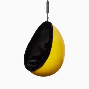 Italian Hanging Ovalia Egg Chair in Fiberglass from Kare Design, 2000s