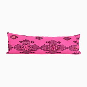 Turkish Pink Cushion Cover in Organic Wool, 2010s