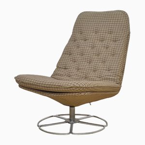 Swivel Chair on Metal Leg, 1960s
