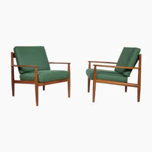 Lounge Chairs by Grete Jalk for France & Søn, 1960s, Set of 2