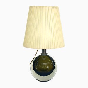 Mid-Century Table Lamp in Murano Glass by Flavio Poli for Seguso, 1950s