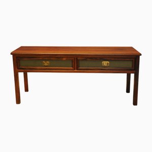 Rosewood Console Table with Drawers by Egon Ostergaard MSI, Sweden, 1960s