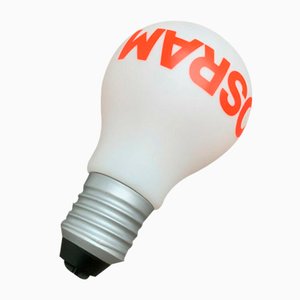 Deutsche Mid-Century Stehlampe mit Glühbirnen von Osram im Stil von Ingo Maurer, 1960er