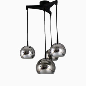 Cascade Ceiling Lamp with Metal Balls, 1970s