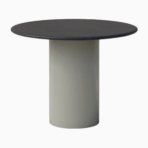 Mesa de comedor Raindrop de roble negro y gris Pebble de Fred Rigby Studio