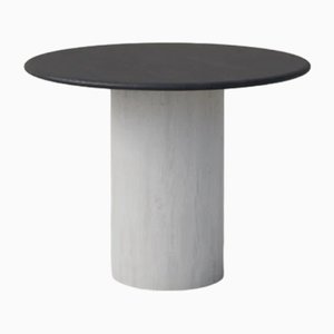 Raindrop Dining Table in Black Oak and White Oak by Fred Rigby Studio