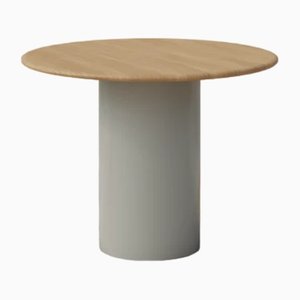 Mesa de comedor Raindrop de roble y gris pebble de Fred Rigby Studio