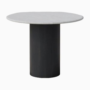 Raindrop Dining Table in White Oak and Black Oak by Fred Rigby Studio