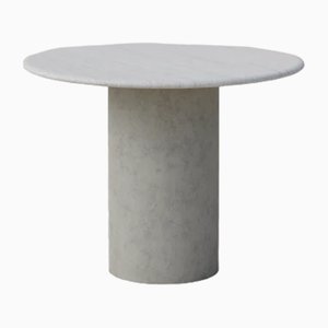 Raindrop Dining Table in White Oak and Microcrete by Fred Rigby Studio