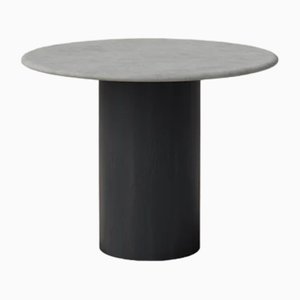 Raindrop Dining Table in Microcrete and Black Oak by Fred Rigby Studio