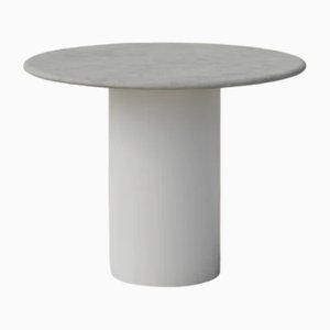 Raindrop Dining Table in Microcrete and White Oak by Fred Rigby Studio