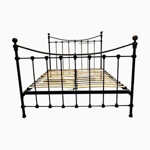 Victorian Style King Size in Brass and Iron, 1960