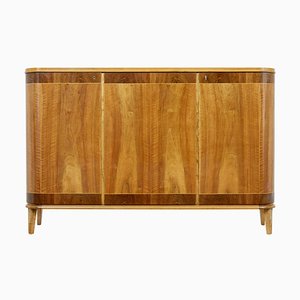 Skandinavisches Mid-Century Sideboard aus Nussholz & Ulmenholz, 1950er