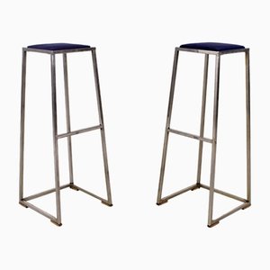 Stools in the style of Maison Jansen, 1970s, Set of 2