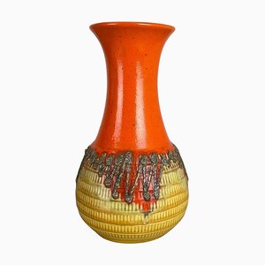 Vase Fat Lava en Poterie de Jasba Ceramics, Allemagne, 1970s