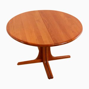 Danish Round Extendable Dining Table from Fynslund