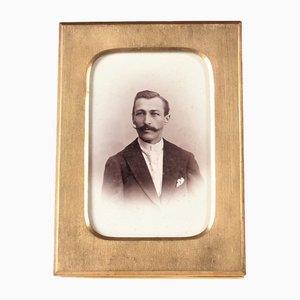 Antique Picture Frame in Brass, 1880