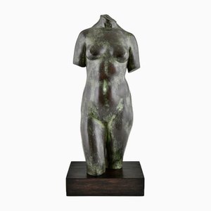 Fernando Bach Esteve, Female Torso, 1970, Bronze