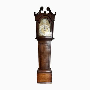Antique Scottish Long Case Clock in Mahogany, 1800