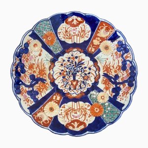 Large Antique Japanese Quality Imari Plate, 1900