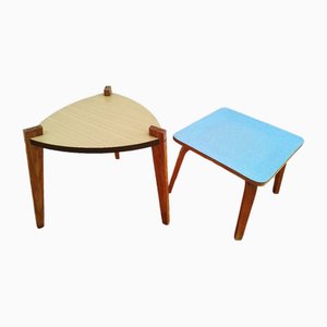 Vintage Side Tables, Former Czechoslovakia, 1960s, Set of 2