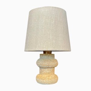 Brutalist Stone Table Lamp, Italy, 1960s