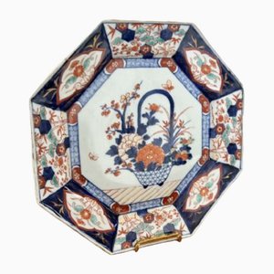 Assiette Imari Antique, Japon, 1900