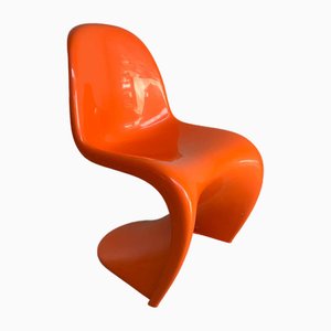 Oranger Panton Chair von Verner Panton für Herman Miller / Fehlbaum, 1971