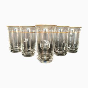 Verres à Eau Vintage en Cristal de Gallo, Allemagne, 1970s, Set de 6