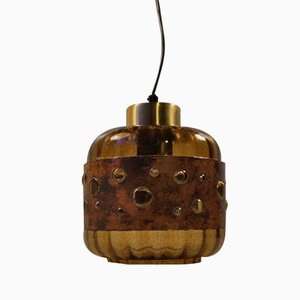 Lampada a sospensione brutalista Mid-Century di Nanny Still, anni '60