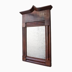 Antique French Mirror in Mahogany, 1820s