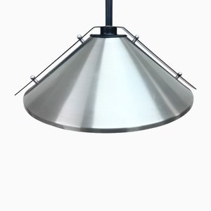 Pendant Lamp in Aluminum by Veb Elektrowaren Halle, 1960s
