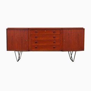 Credenza in teak, Danimarca, anni '70