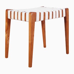 Mid-Century Hocker aus Eschenholz von Uluv, 1960er