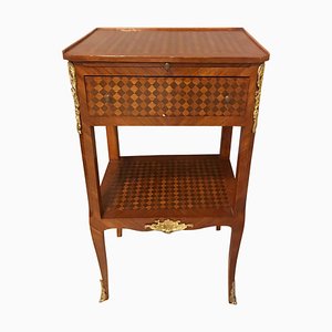 Vintage French Bedside Table in Mahogany, 1920s