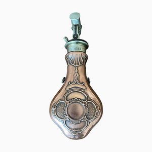 Bottiglia antica in rame e ottone di Dixon, inizio XIX secolo