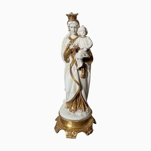 Antique Italian Porcelain Statue, 1850s