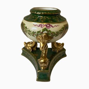 19th Century French Porcelain Inkwell from Sèvres