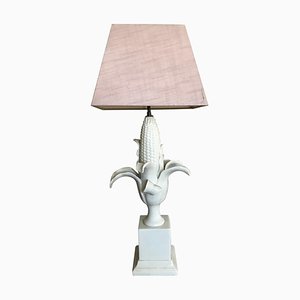 Lampada da tavolo in terracotta, Francia, anni '50