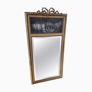 Specchio Trumeau in stile Luigi XVI, 1900