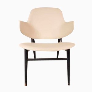 Silla Shell danesa de Ib Kofod-Larsen para Christensen & Larsen, años 50