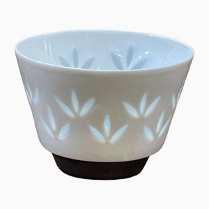 Porcelain Rice Bowl by Friedl Holzer-Kjellberg for Arabia, Finland, 1950s
