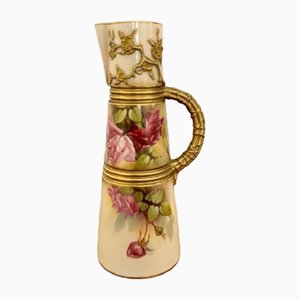 Jarra de vino antigua de Royal Worcester, 1900