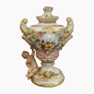 Petit Vase Antique en Porcelaine, 1900