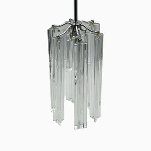Murano Glass Trilobe Hanging Lamp, 1960s