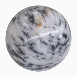 Small Marble Mid-Century Ball Desk Decoration