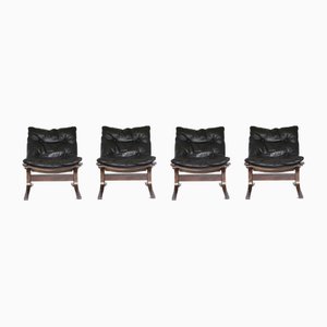 Vintage Siesta Stühle von Ingmar Relling für Westnofa, 1960er, 4er Set