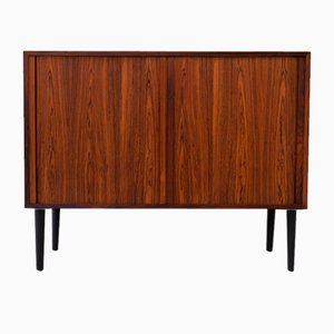 Vintage Danish Rosewood Sideboard with Tambour Doors by Hg Furniture, 1960s