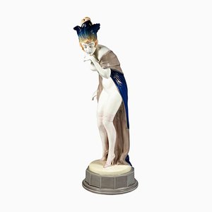 Figurine Art Déco par W. Thomasch, 1920s